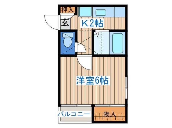 ＳＴビレッジの物件間取画像